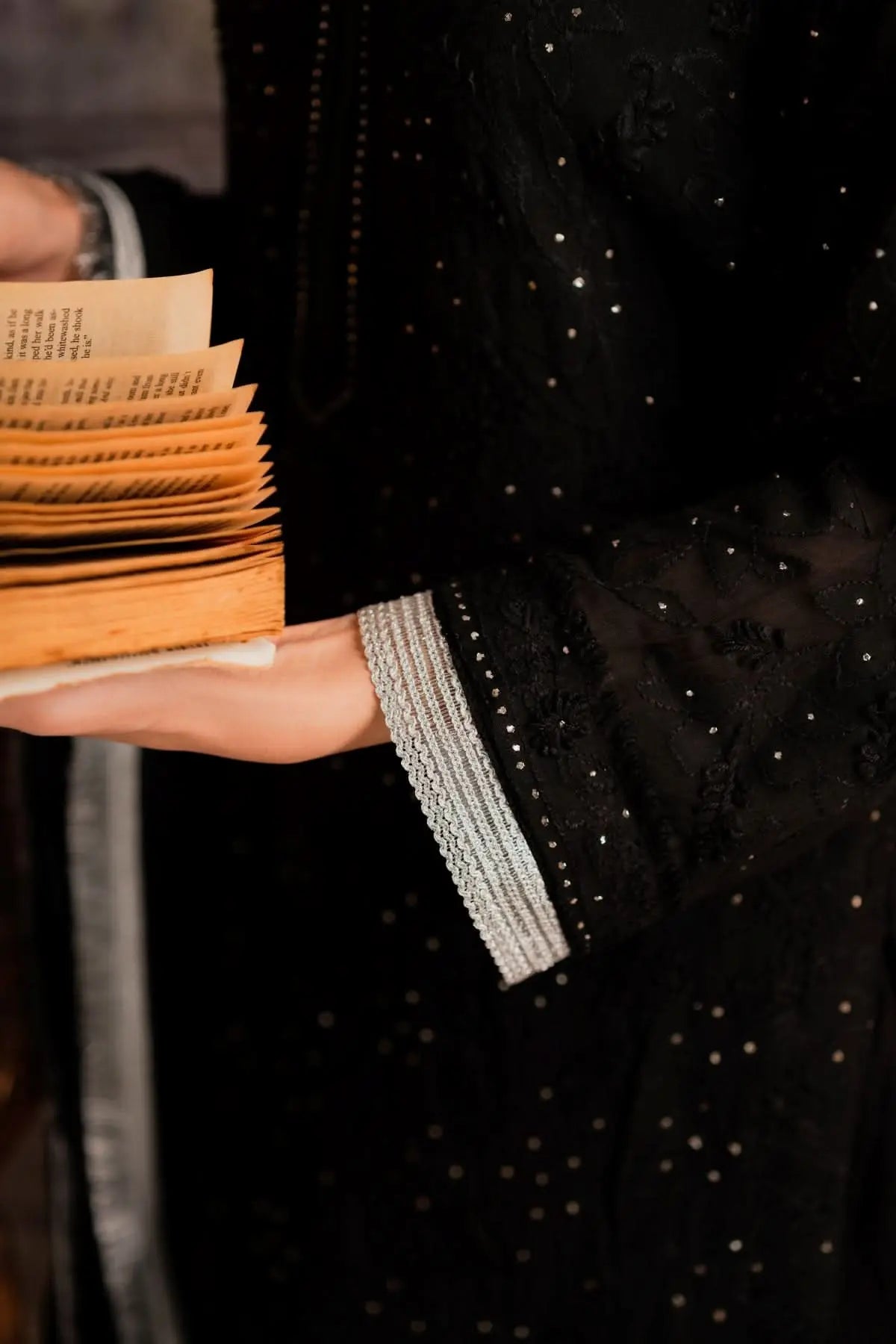 AYLA BLACK- 3 Piece Gharara Set Feyre