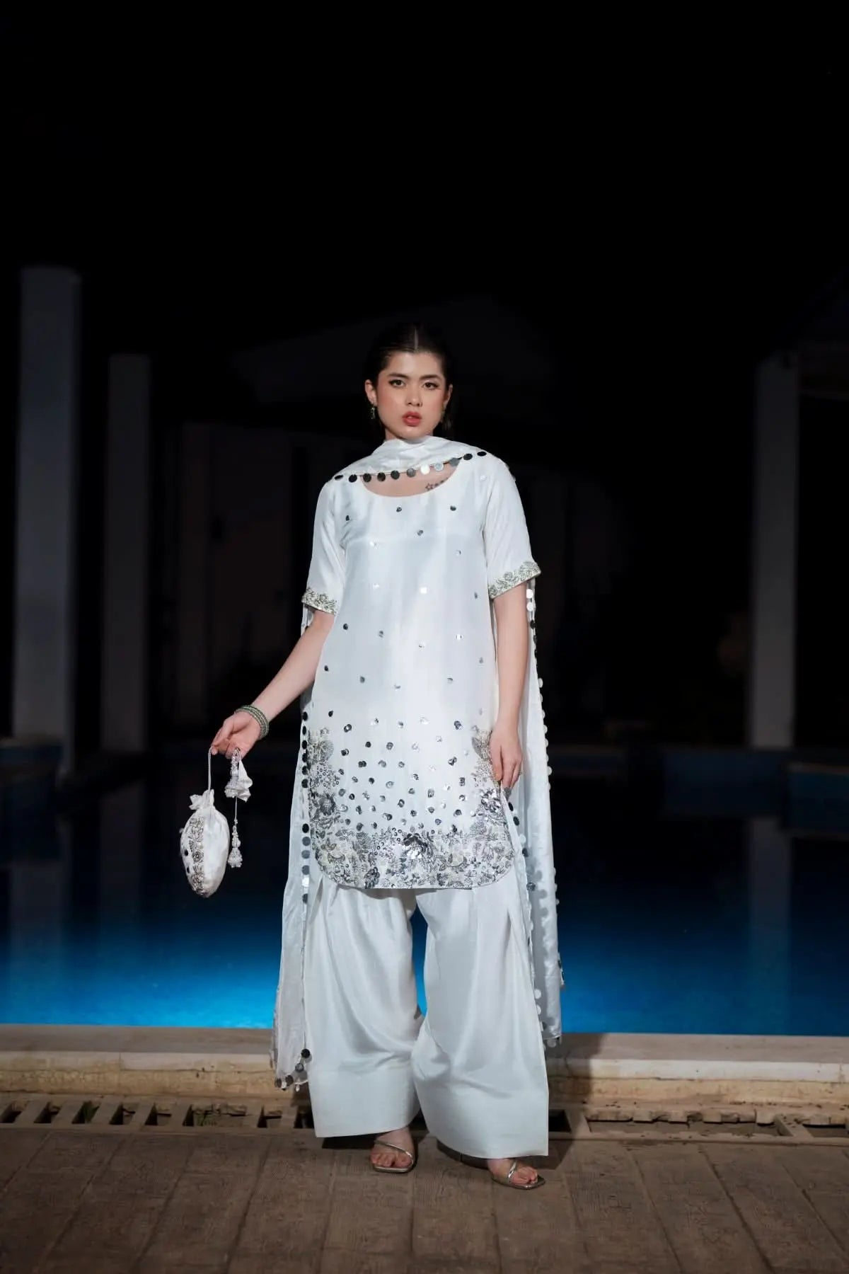 Pearl - 3 Piece Pure Raw Silk Feyre