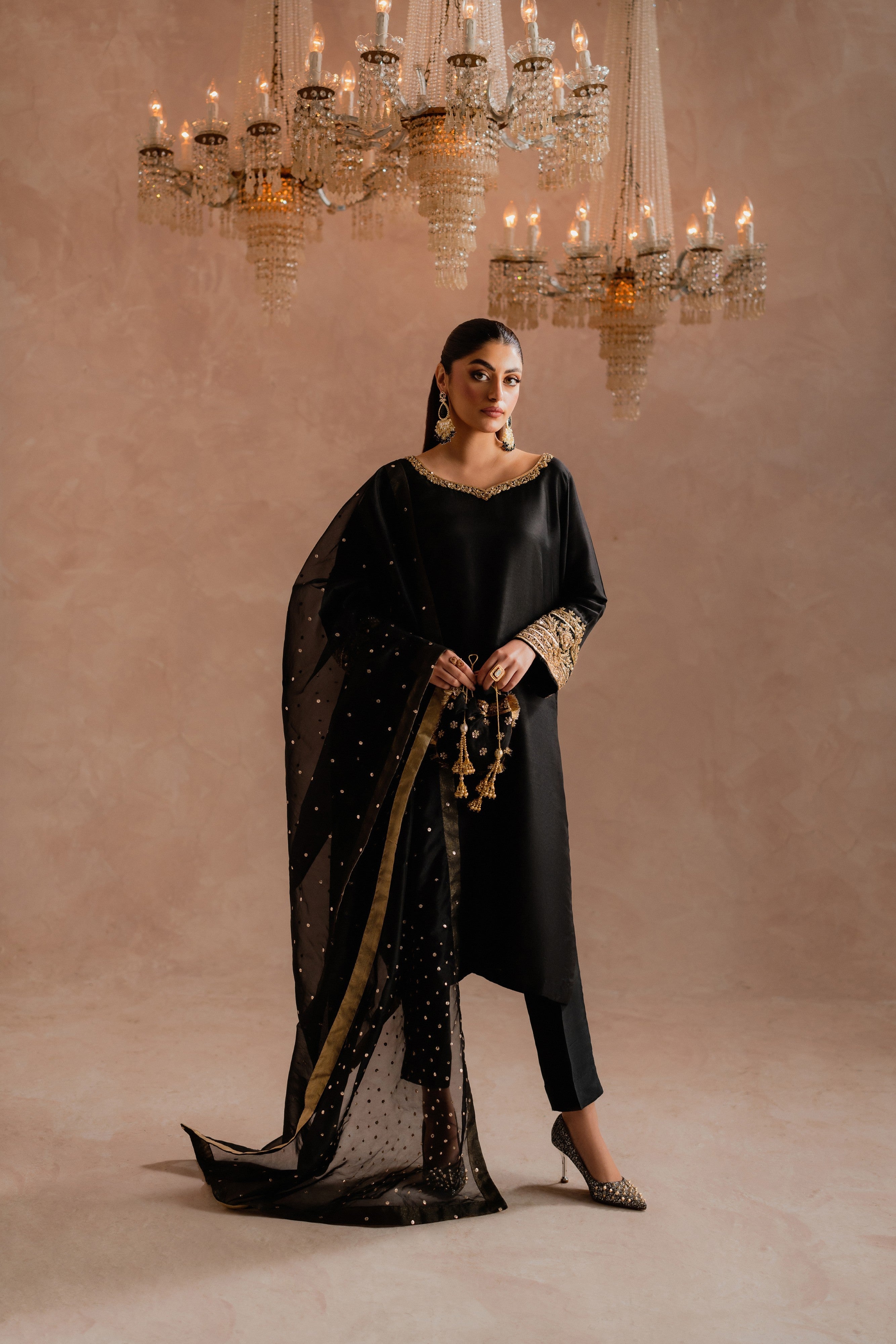 3 Piece Luxury Stitched Dresses | Feyre Pakistan