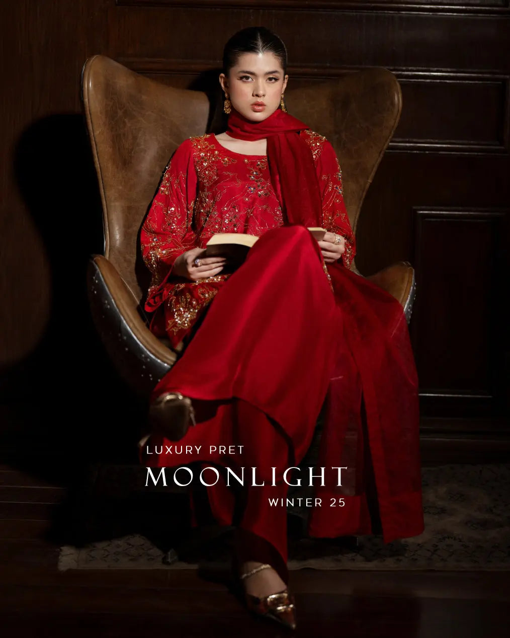FEYRE Hand Embellished Luxury Pret — MoonLight Collection