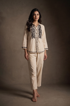 Opal – Hand-Embroidered Chikankari 2 Piece