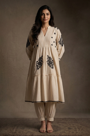 Halo – Hand-Embroidered Chikankari 2 Piece