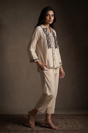 Opal – Hand-Embroidered Chikankari 2 Piece
