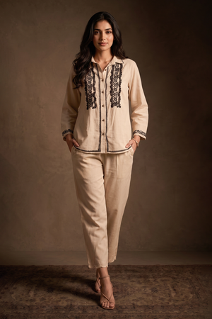 Opal – Hand-Embroidered Chikankari 2 Piece