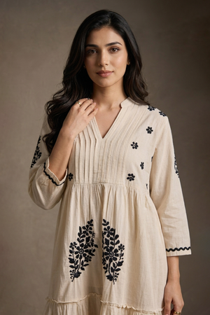 Halo – Hand-Embroidered Chikankari 2 Piece