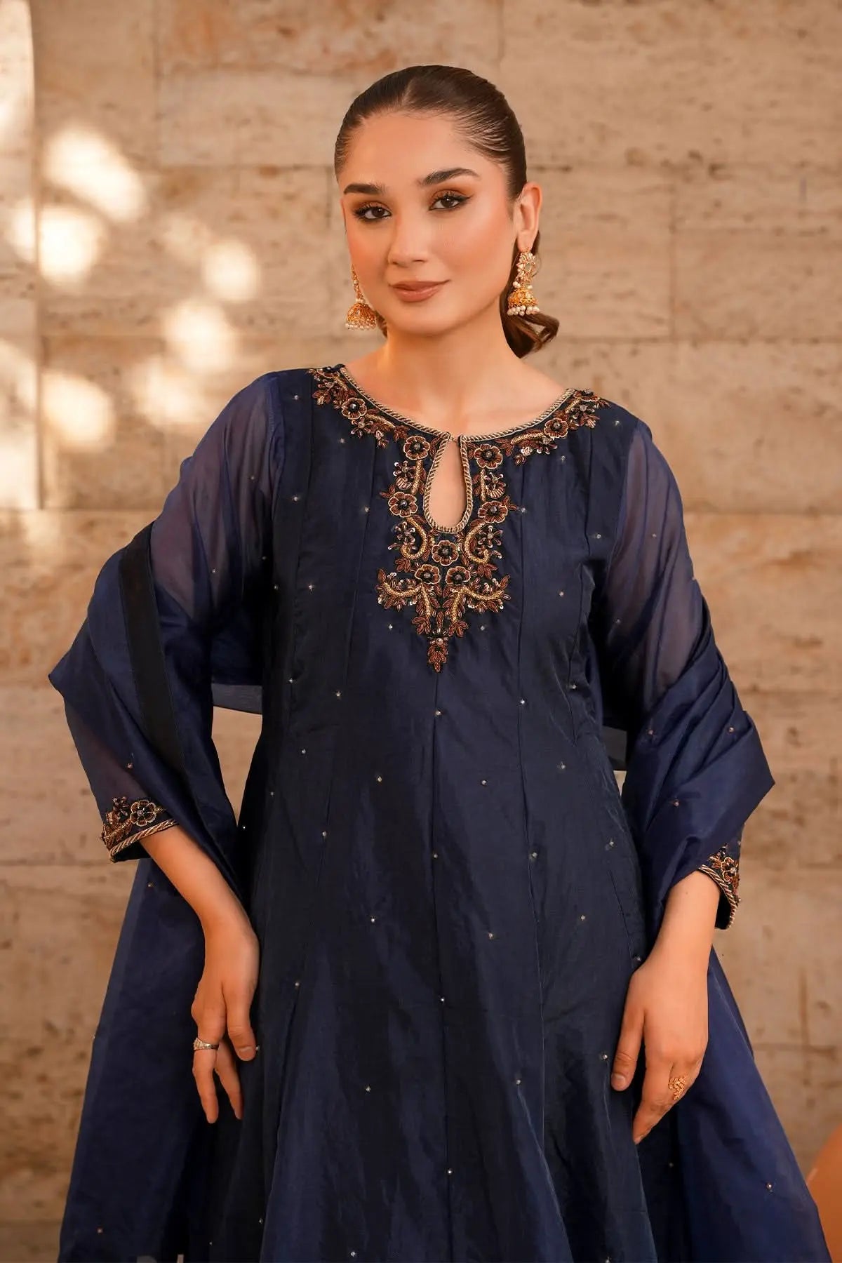 Onyx - 3 Piece Kalidaar Frock - Feyre