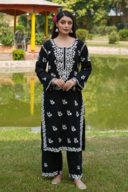 Layla - Hand Embroidered Chikankari