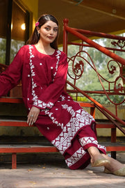 Nazneen - Hand Embroidered Chikankari