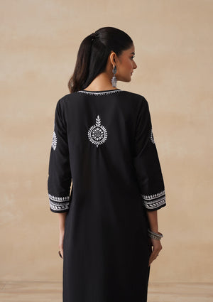 Ember – Hand-Embroidered Chikankari 2 Piece
