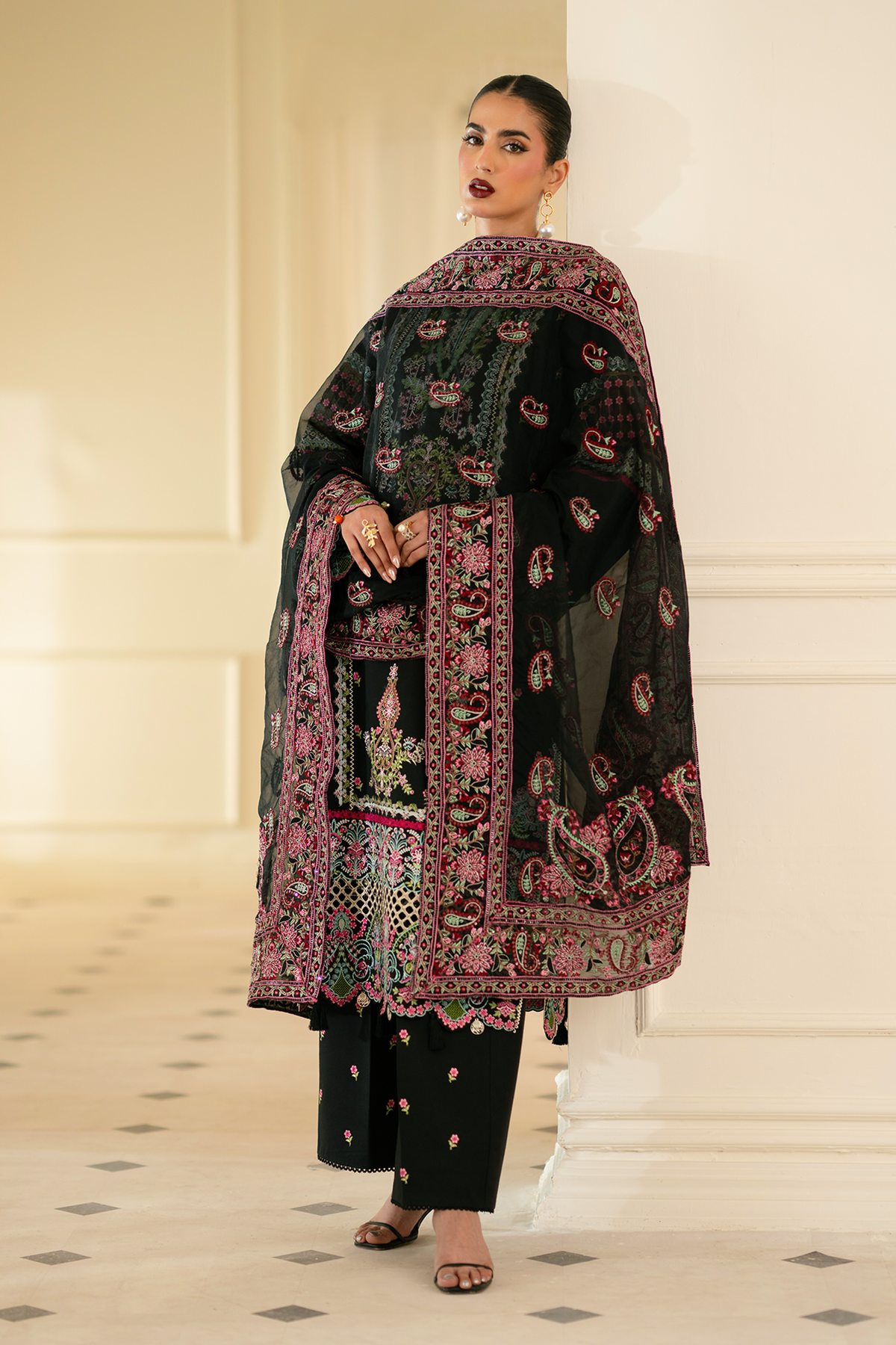 Pivoine - 3 Piece Unstitched