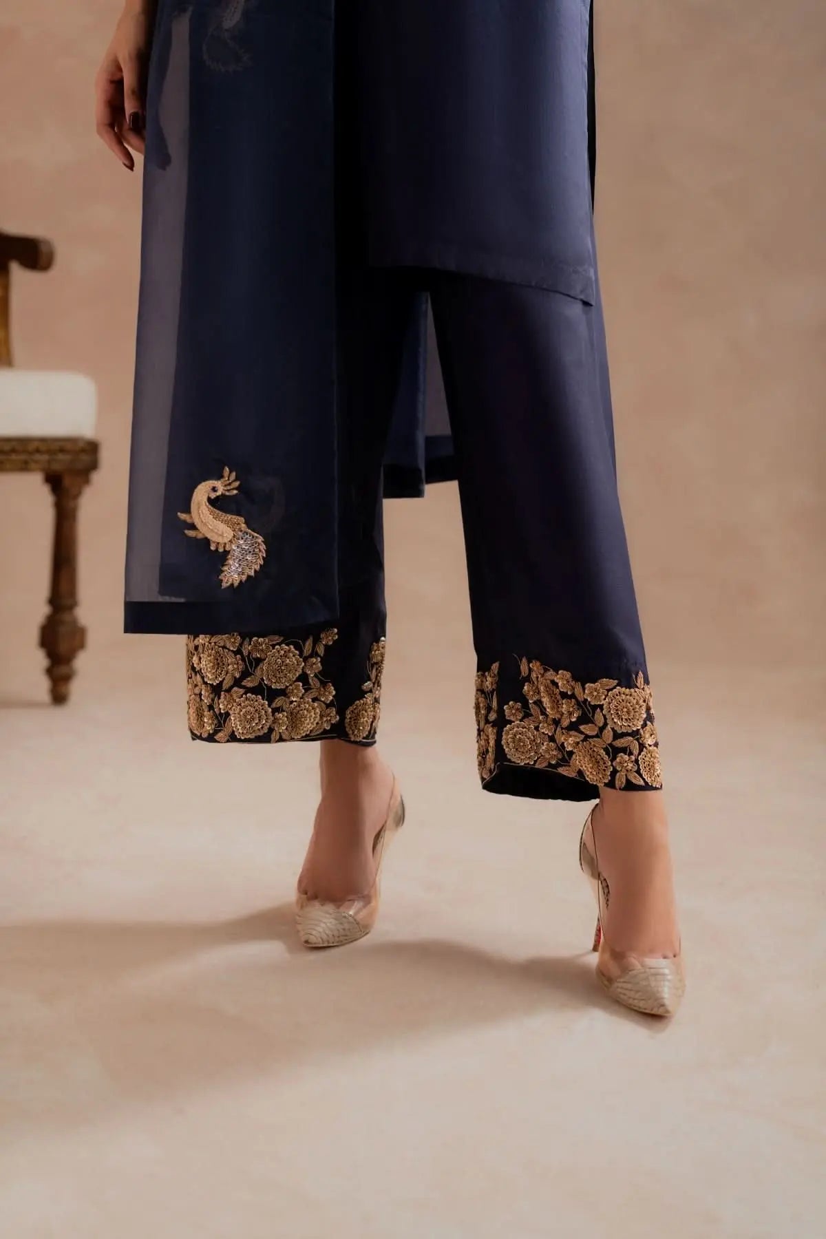 ADHARA - 3 Piece Pure Raw Silk Feyre