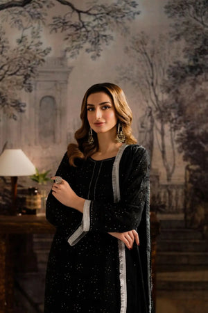 AYLA BLACK- 3 Piece Gharara Set Feyre