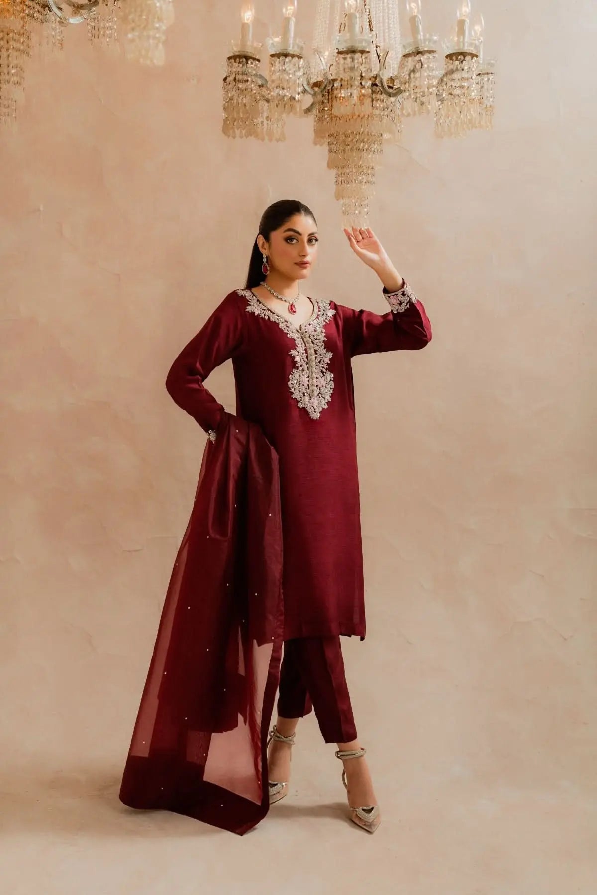 SIRIUS - 3 Piece Pure Raw Silk Feyre