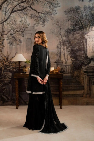 AYLA BLACK- 3 Piece Gharara Set Feyre