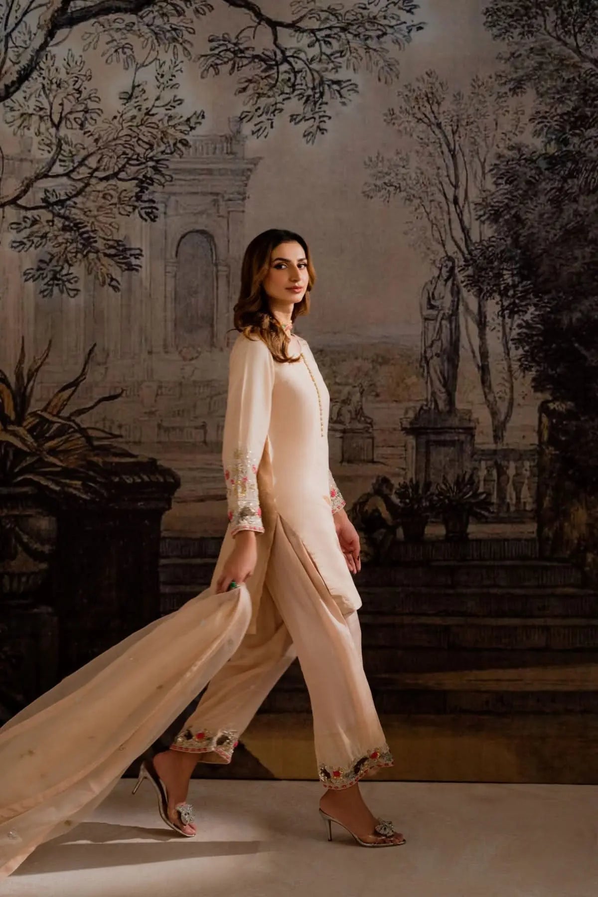 CAPELLA - 3 Piece Pure Raw Silk Feyre