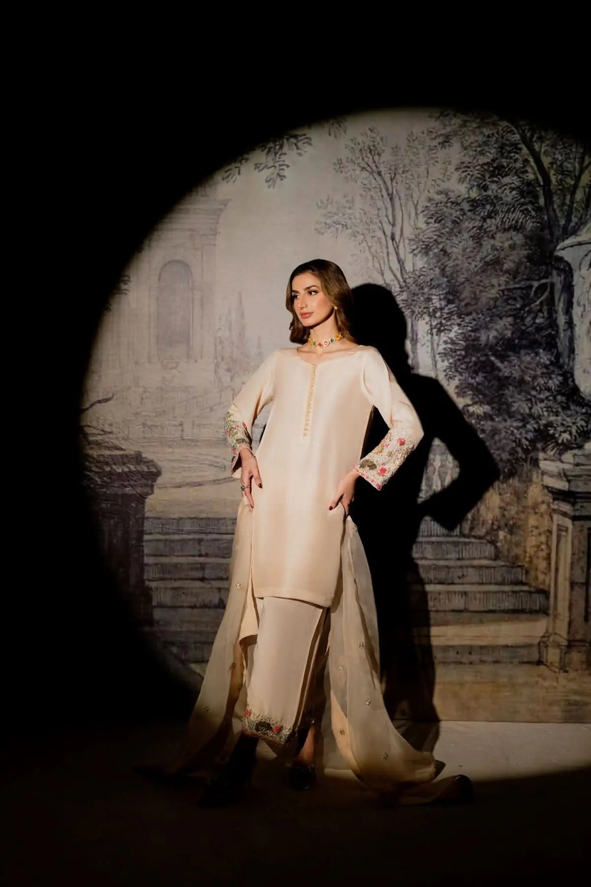 CAPELLA - 3 Piece Pure Raw Silk Feyre