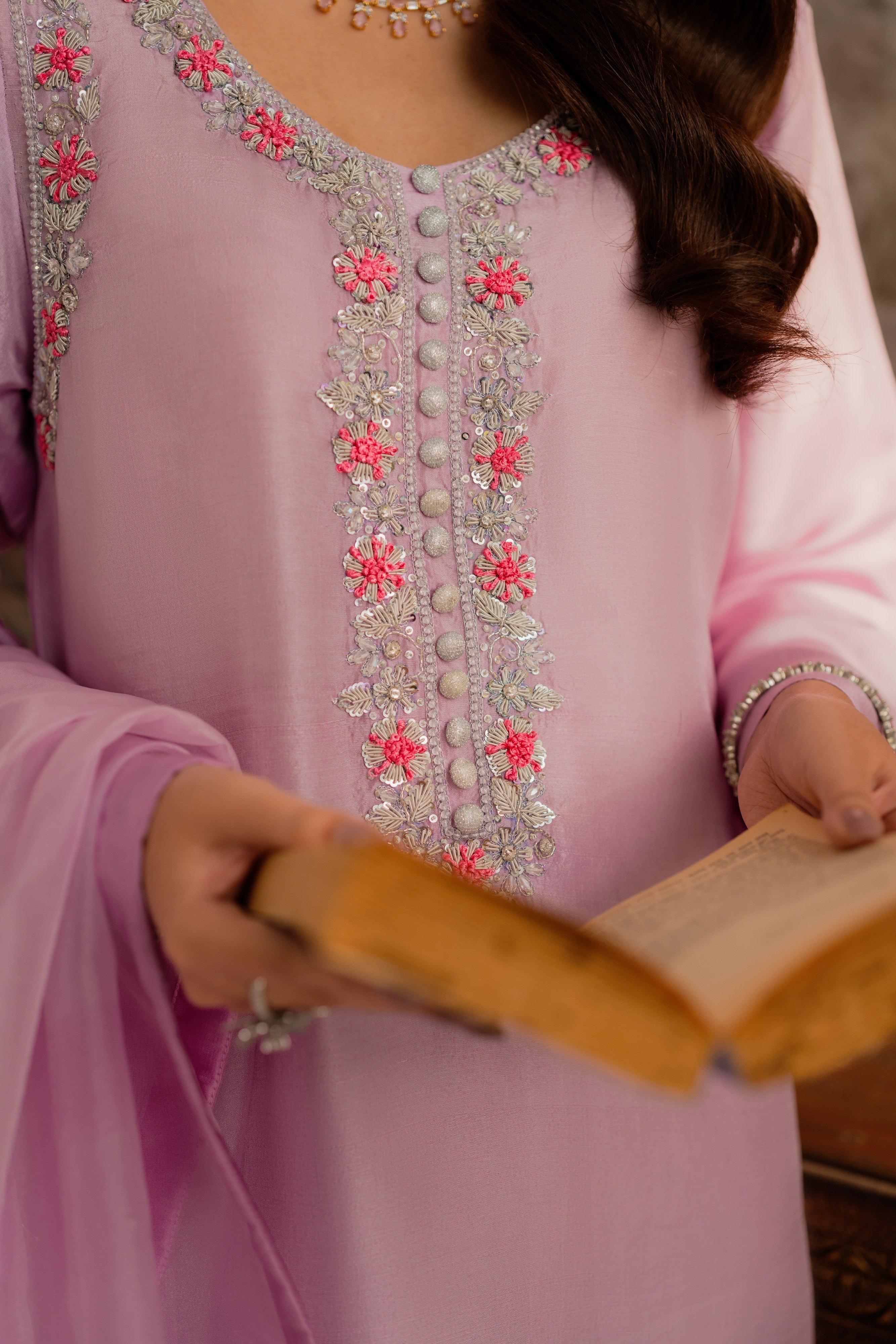 RIGEL - 3 Piece Pure Raw Silk