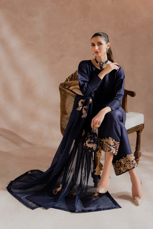 ADHARA - 3 Piece Raw Silk