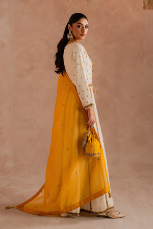 HADAR- 3 Piece Kallidar Frock