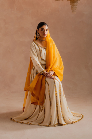 HADAR- 3 Piece Kallidar Frock