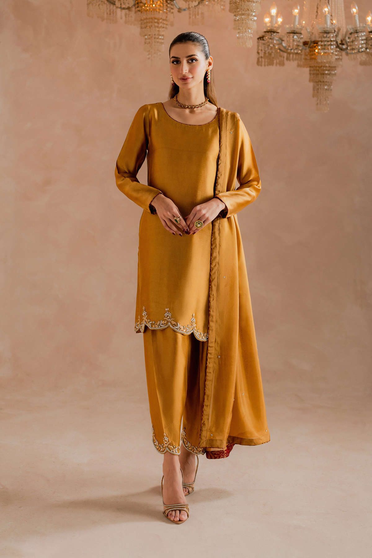 SHAULA - 3 Piece Pure Tissue Silk