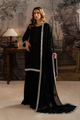 AYLA BLACK- 3 Piece Gharara Set