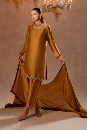 SHAULA - 3 Piece Pure Tissue Silk