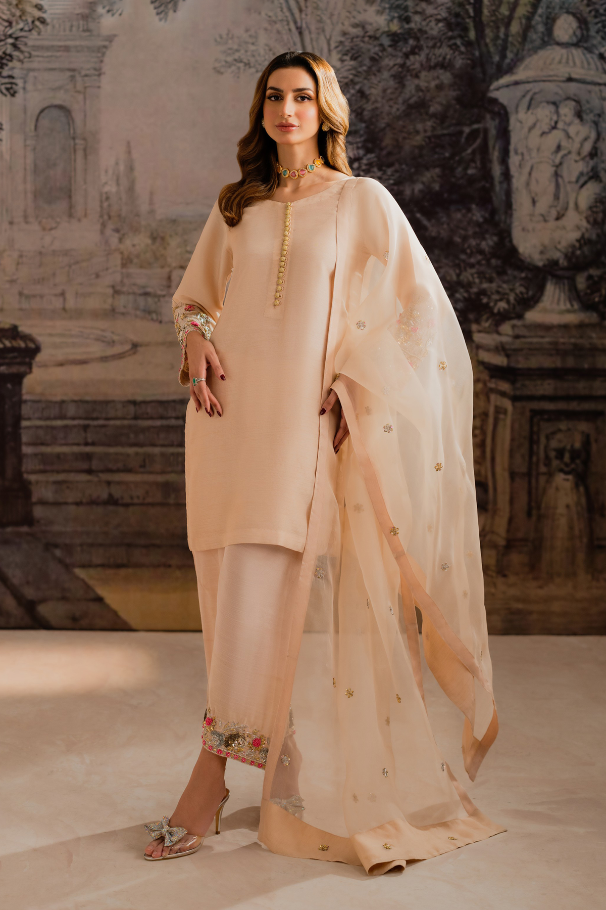 CAPELLA - 3 Piece Raw Silk