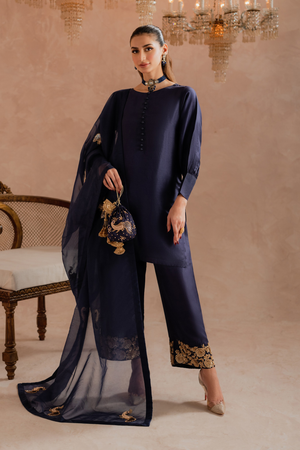 ADHARA - 3 Piece Raw Silk