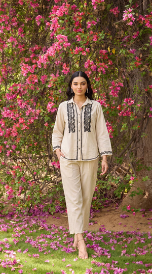 Opal – Hand-Embroidered Chikankari 2 Piece