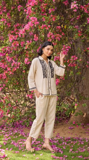 Opal – Hand-Embroidered Chikankari 2 Piece