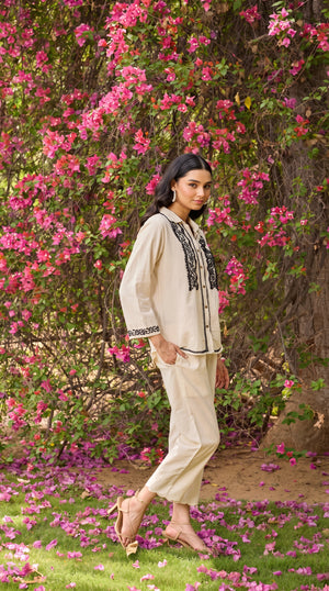 Opal – Hand-Embroidered Chikankari 2 Piece