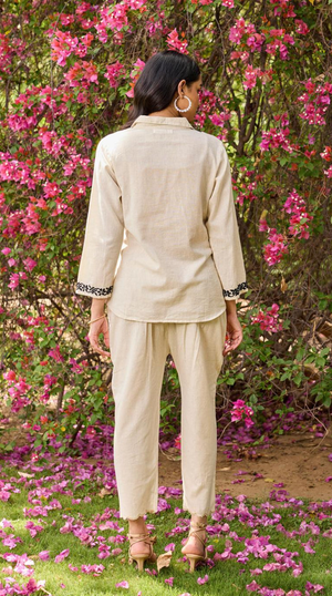 Opal – Hand-Embroidered Chikankari 2 Piece
