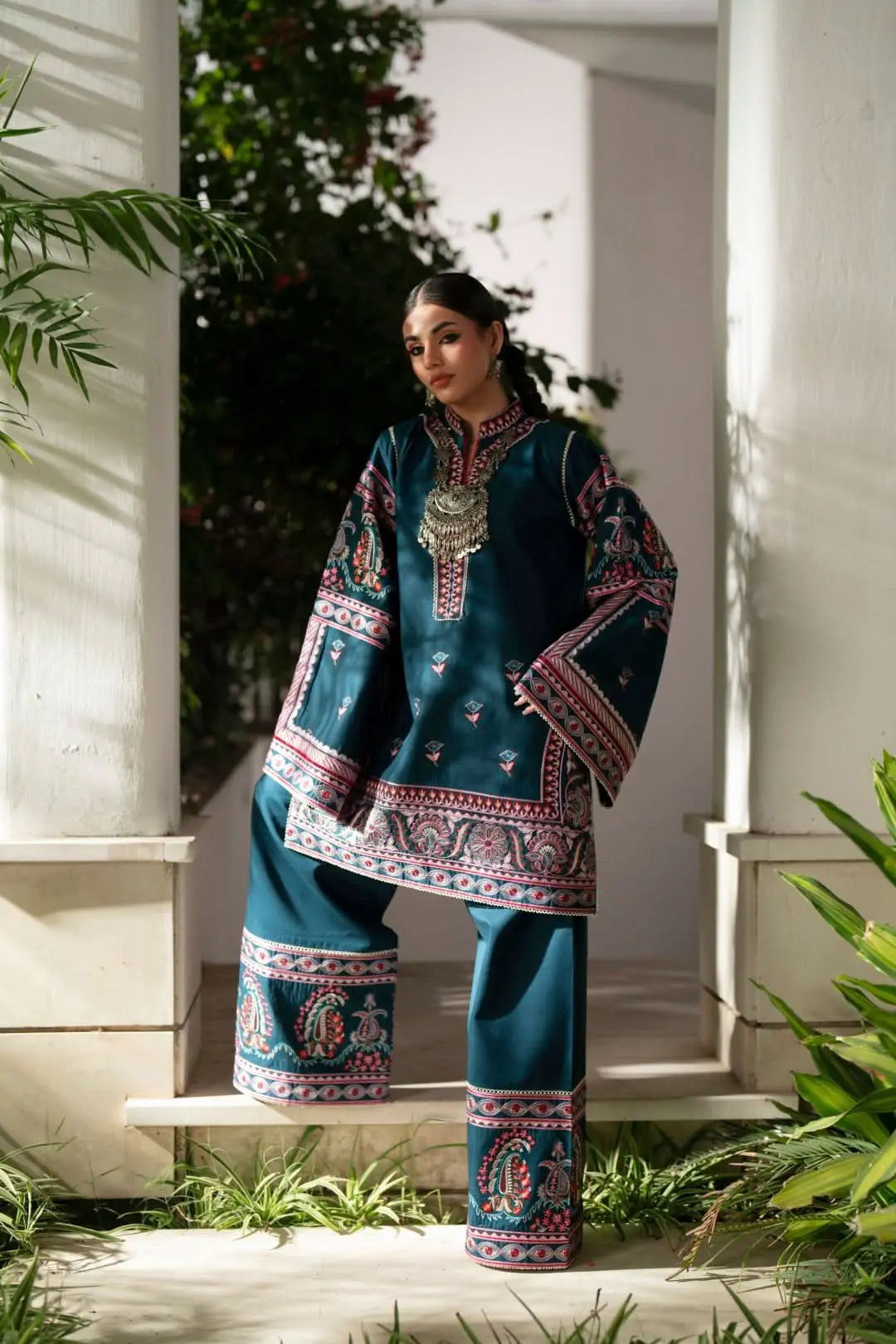 Teal - Pure Khaddar RTW Feyre