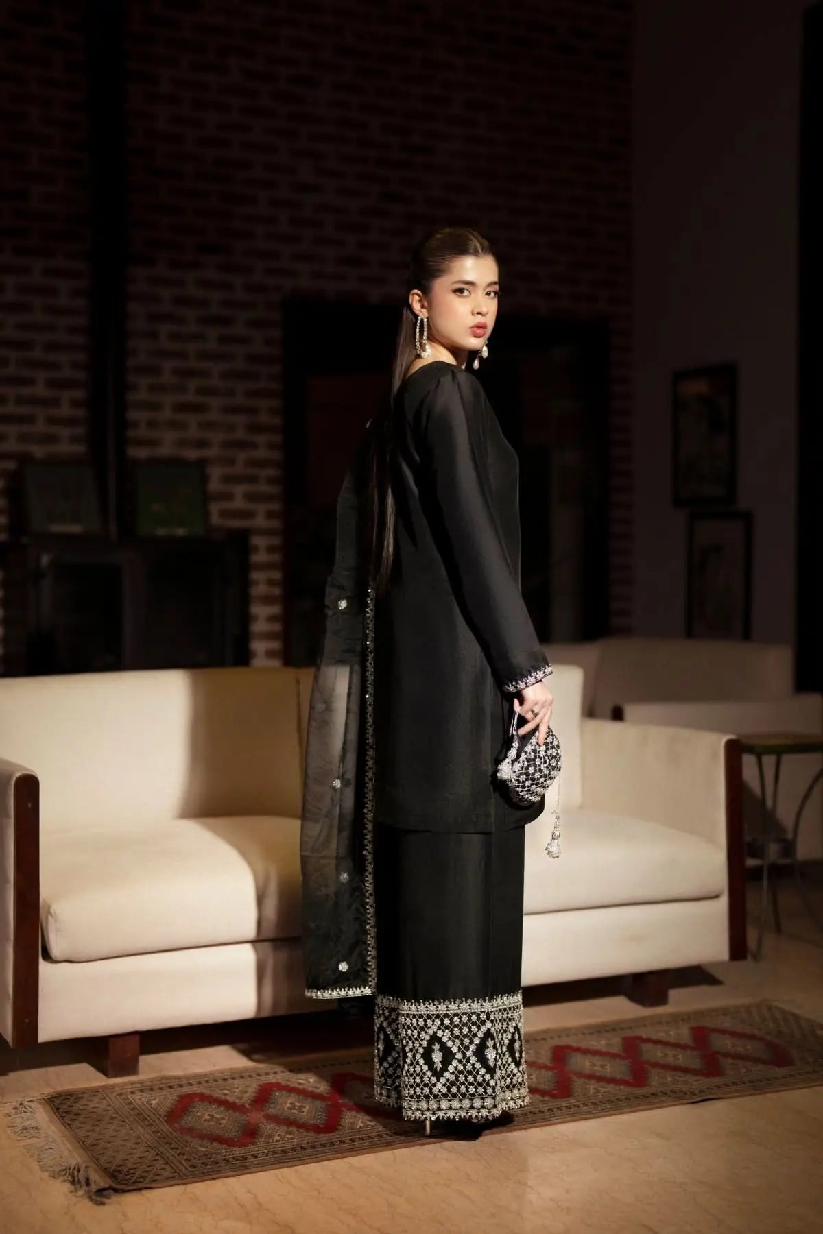 Eclipse - 3 Piece Pure Raw Silk Feyre