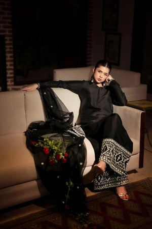 Eclipse - 3 Piece Pure Raw Silk Feyre