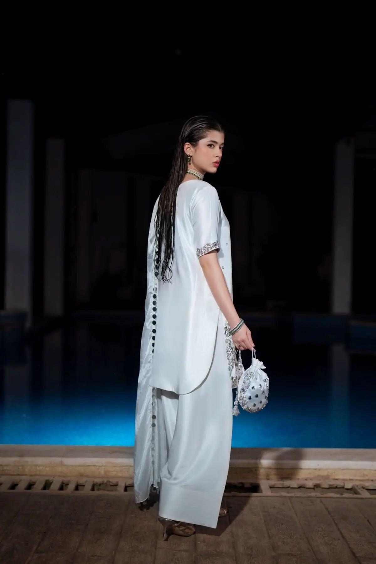 Pearl - 3 Piece Pure Raw Silk Feyre