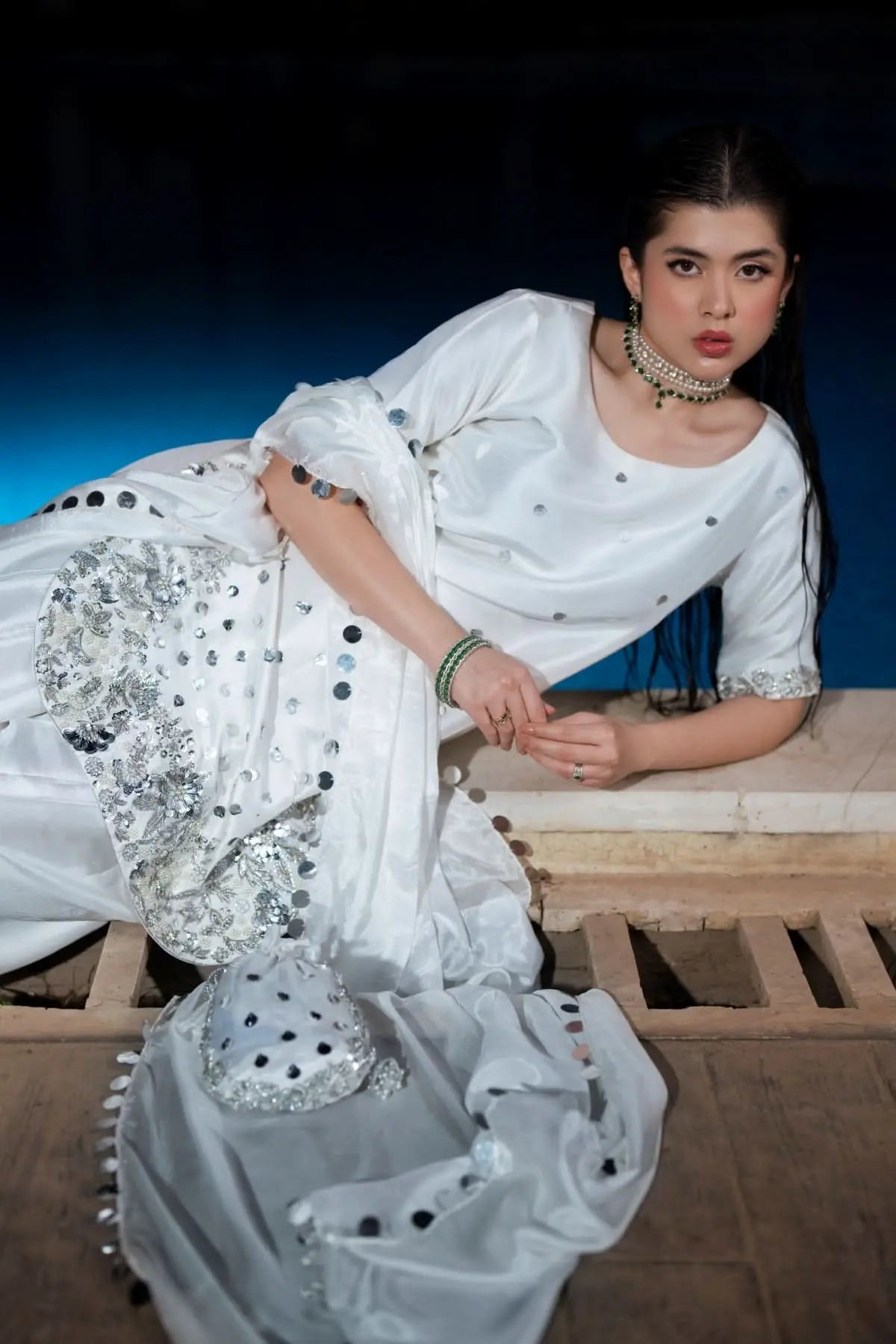 Pearl - 3 Piece Pure Raw Silk Feyre