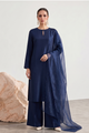 Indigo – 3 Piece Sheesha Silk Set