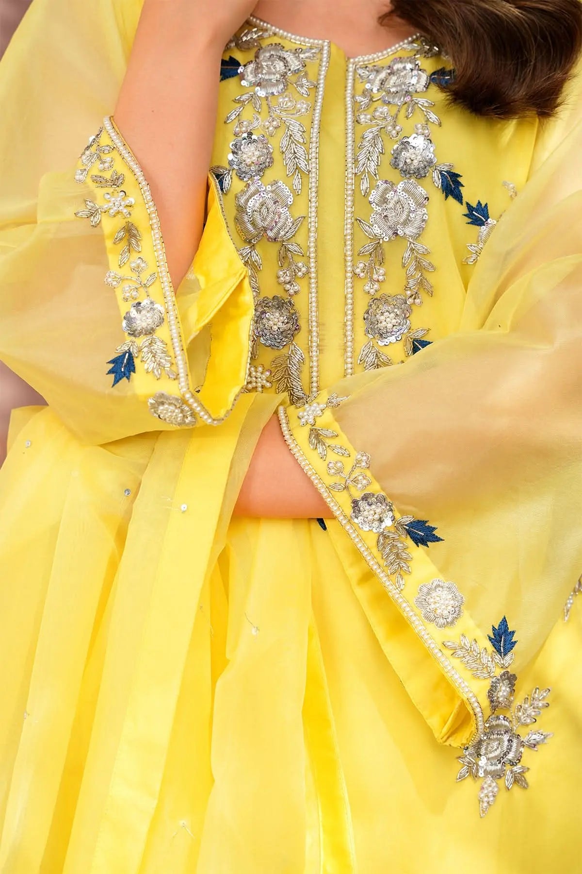 Nureh - 3 Piece Pure Organza - Feyre