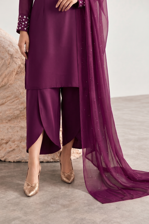 Amethyst – 3 Piece Sheesha Silk Set