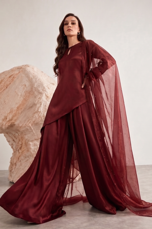 Ruby – 3 Piece Sheesha Silk Set