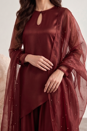 Ruby – 3 Piece Sheesha Silk Set