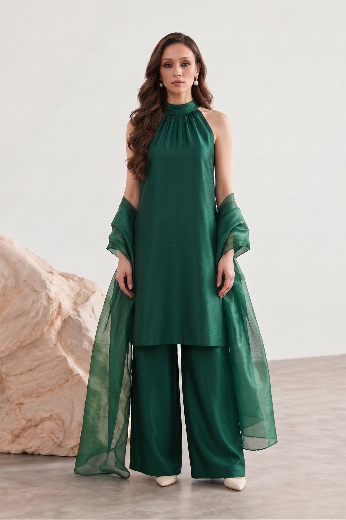 Jade – 3 Piece Sheesha Silk Set