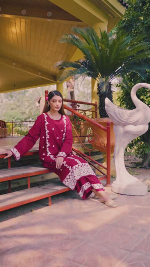 Nazneen - Hand Embroidered Chikankari