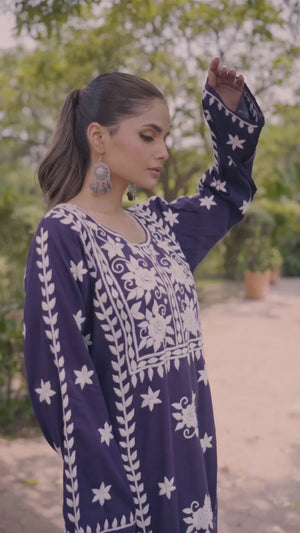 Arraish - Hand Embroidered Chikankari